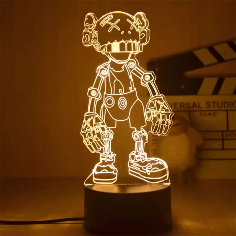 Рисунок 4 - 3D ночник, акриловый медведь