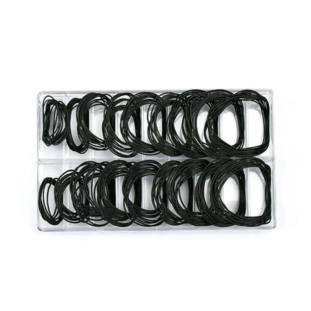 200 Teile/satz Reparatur Werkzeuge Gummi O-Ring Dicke 0,5mm/0,6mm Wasserdichte Uhr Zurück Fall Gummi Boxed für Uhrmacher O-Ring Dichtung – Detail 8