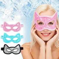 Cat's eyeCooling Eye Mask, Gel Eye Mask Hot Cold Use, Cold Eye Mask for EyesCooling Eye Mask for Eyes - Reusable, Adjustable 1