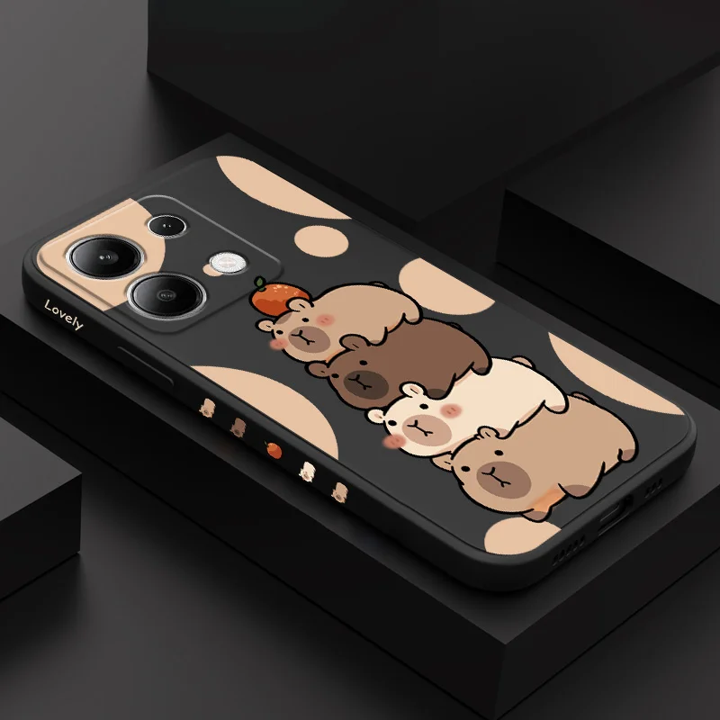 Stacked Bear Liquid Silicone Phone Case