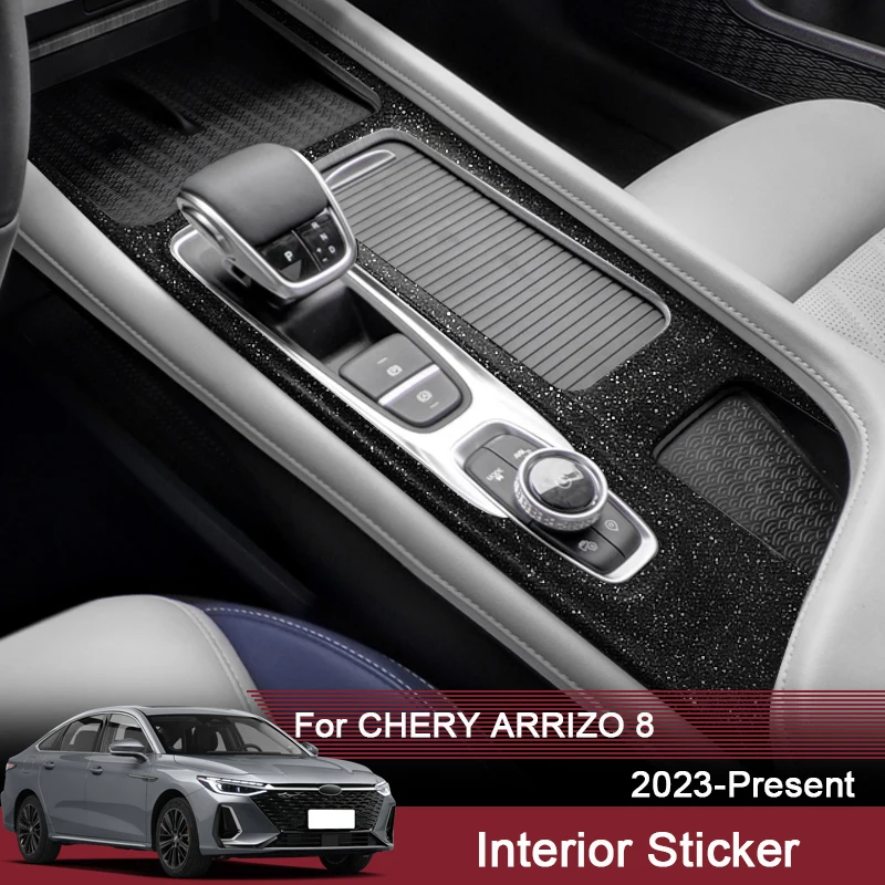 

For Chery Arrizo 8 2023-2025 Car Interior Sticker Windows Contol Decal Inner Door Gear Panel Protective Film Auto Accessories
