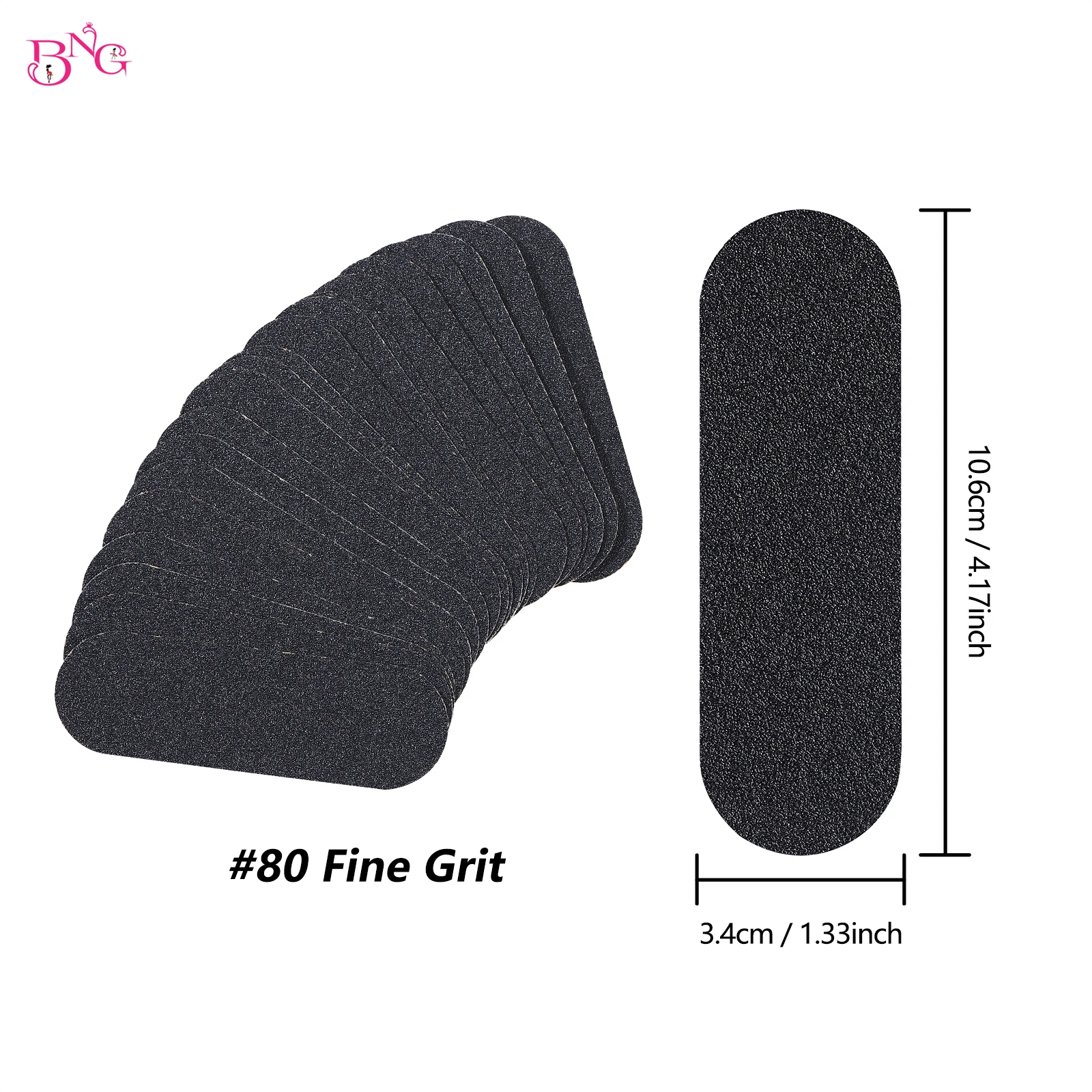 Sanding Cloth Refill Remove Foot File Beauty Care Pedicure Feet Care Pad 1/200pcs Grit #80 #180 10.5*3.5cm foot file,foot care tool,foot sanding paper,foot exfoliating scrubber,foot exfoliating file