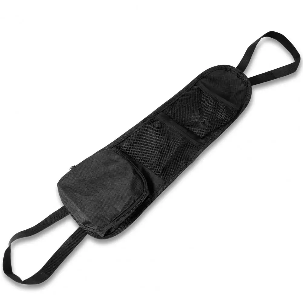 Car Storage Bag High Sewing Density Seat Side Pocket Versatile Car Seat Back Storage Bags with High Sewing for Organization