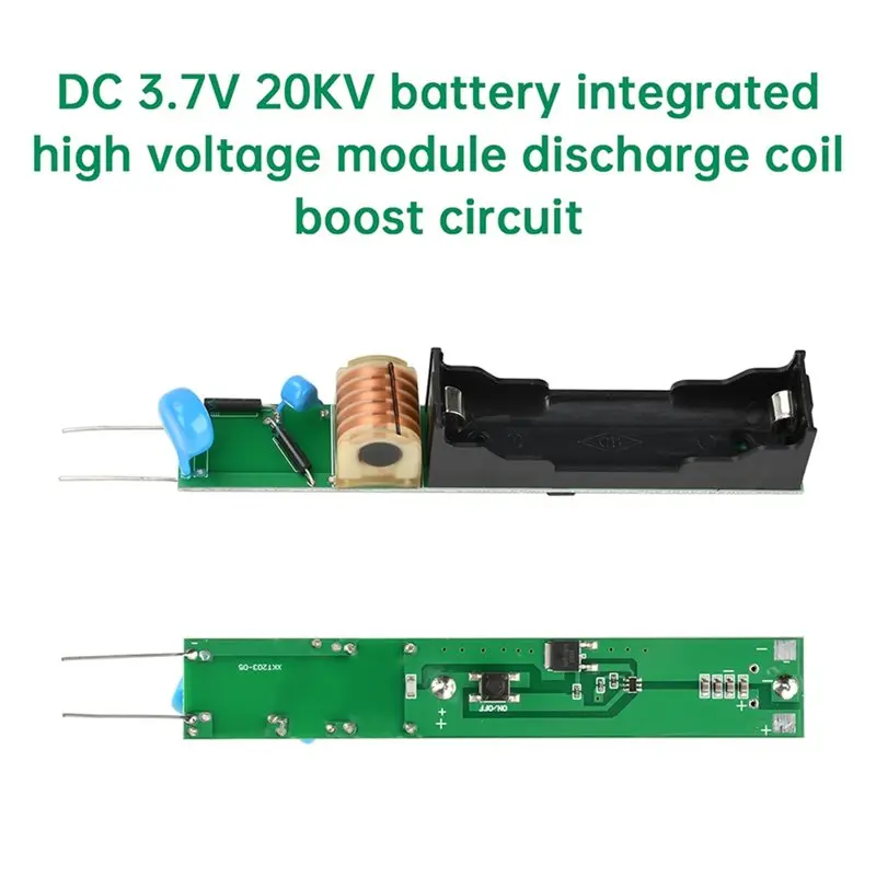 고전압 승압 변압기 20KV 아크 펄스 하이포트 발생기 3.7V 점화 코일 부스터 인버터 전원 공급 장치