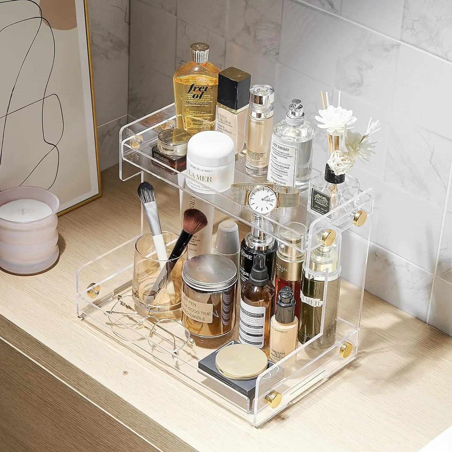 Bathroom-Counter-Organizer-Vanity-Countertop-2-Tier-Cabinet-Makeup ...