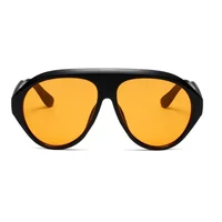 Mode pilote surdimensionné lunettes de soleil lunettes femmes marque de luxe concepteur lunettes de soleil hommes femmes grand cadre nuances à la mode UV400 6