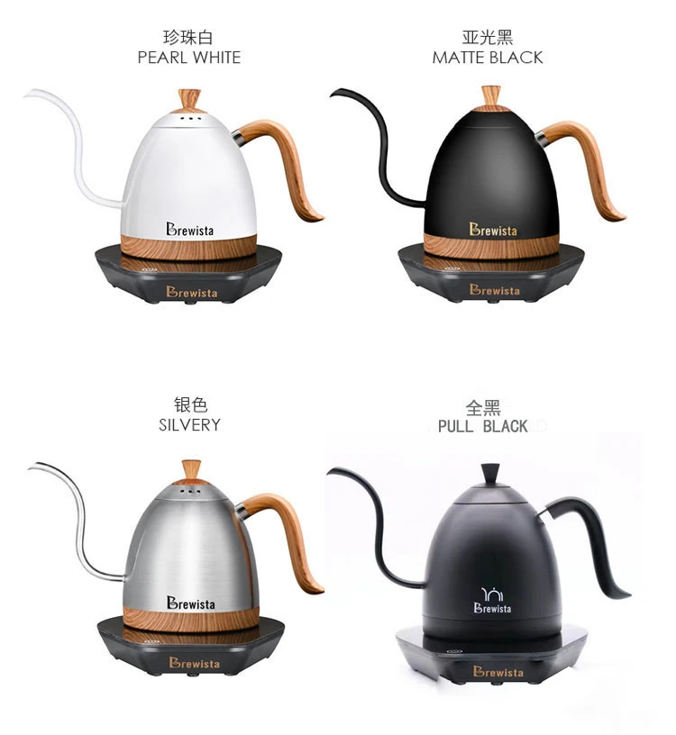 Brewista Artisan Variable Temperature Digital Kettle 220v 0.6l Au/uk Plug Smart Gooseneck