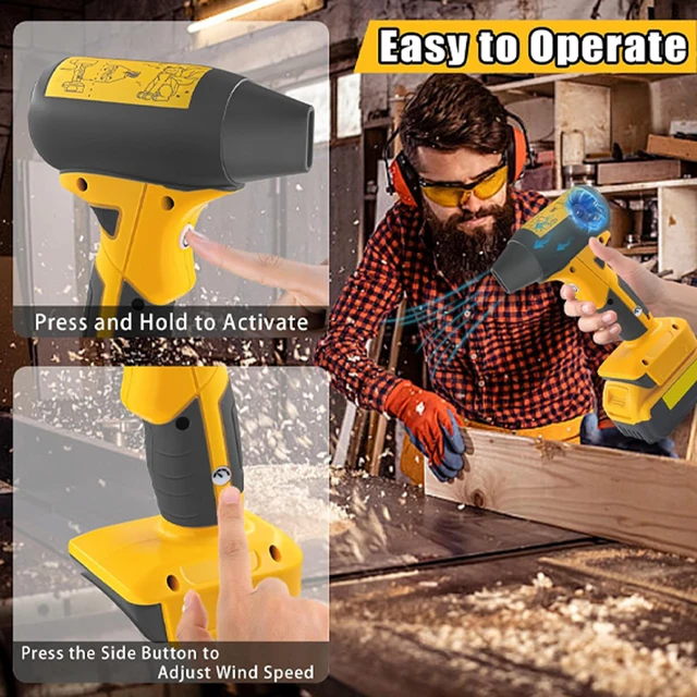 최대 130,000 RPM의 고속 성능을 자랑하는 Dewalt 송풍기