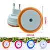 Mini LED Night Light EU/US Plug in Dusk to Dawn Sensor Wall Nights Lamp Square for Bedroom Hallway Stairs Corridor 110V 220V 5