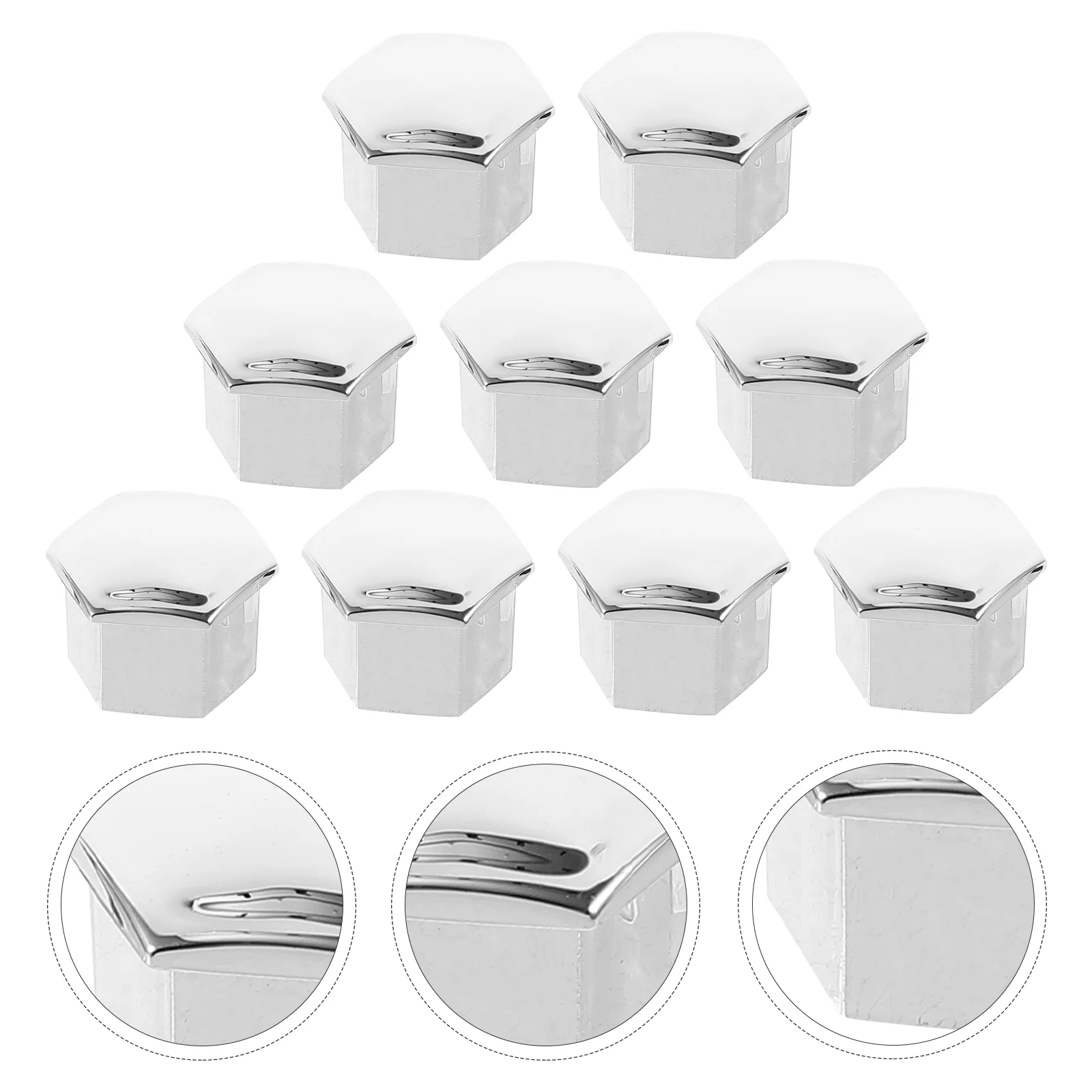 

Hexagonal Nut Protector Bolts Nuts Lug Nut Covers Bolts Covers Screw Caps for 308 206 C5 )