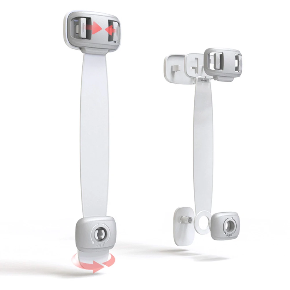 Child Safety Cabinet Lock Rotate 360 degrees Baby Security Protection Drawer Door Cabinet Lock Kids Safety Door Safety Lock