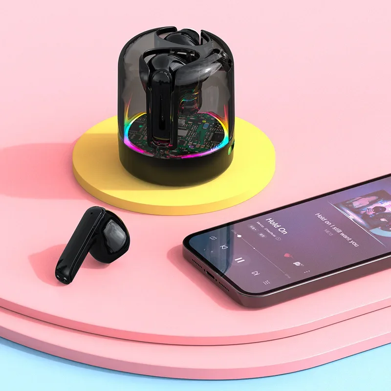 Écouteurs sans fil bluetooth avec réduction de bruit et basses_voghion.com