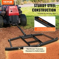 VEVOR Driveway Drag 67.7 inch Width Tow Behind Drag Harrow Q235 Steel Driveway Grader with Adjustable Bars Support up to 50 lbs 2