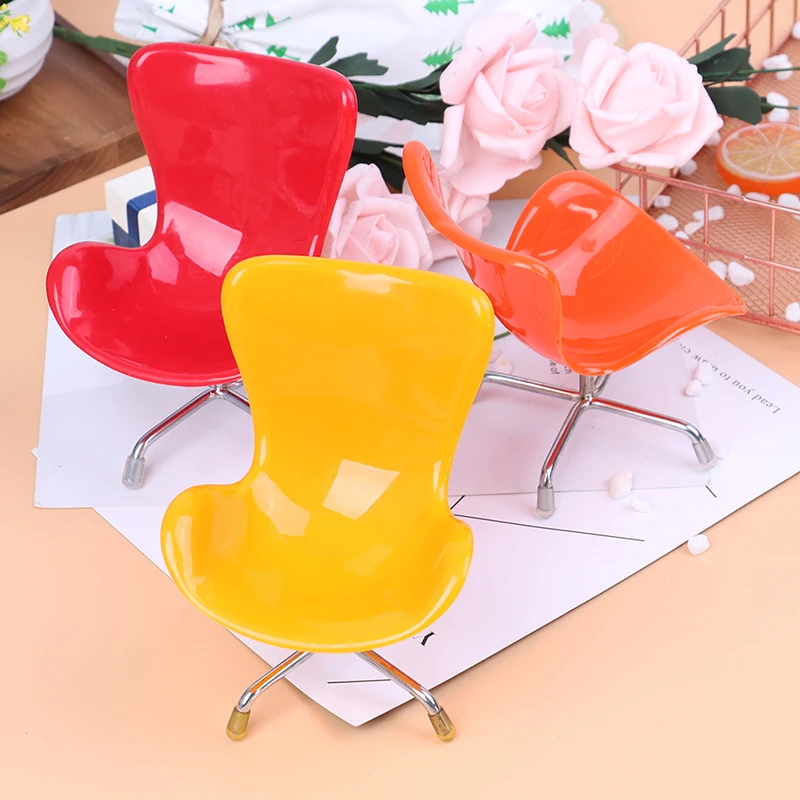 1/6 인형 집 미니어처 의자 가구 모델 장난감, 인형 집 장, 1PC
