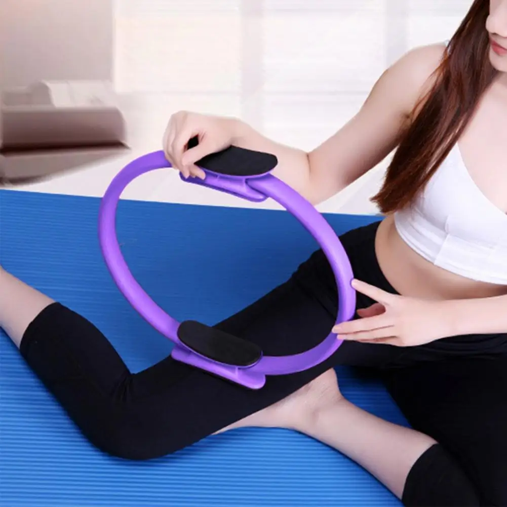 Pilates Ring Anti-slip Pelvic Floor Muscle Trainer Thigh Workout Resistance Band Pilates Circle Home Gym Fitness Equipment