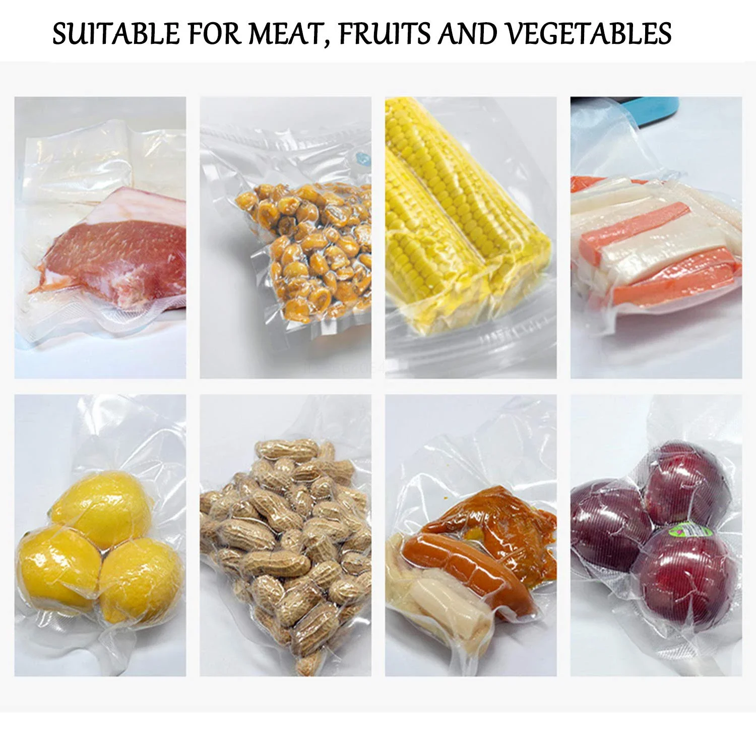 Description Picture 5 of itemSous Vide Roll Bags For Vacuum Packing Machine Packaging Food Storage Vacuum Bags for Vacuum Sealer length is 300CM