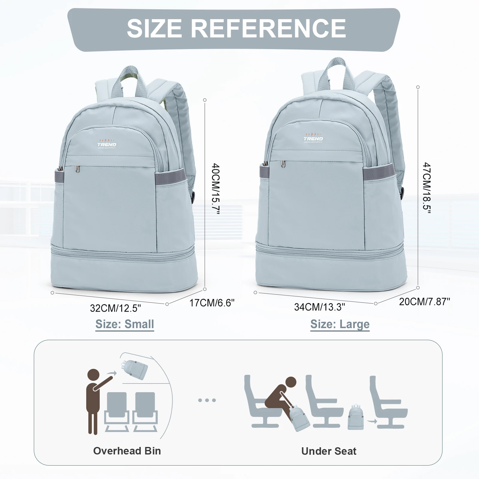 Fashion Women's Laptop Backpack, Versatile Large Capacity Outdoor Travel Functional Daypack, Sports Gym Bag Casual Work Rucksack