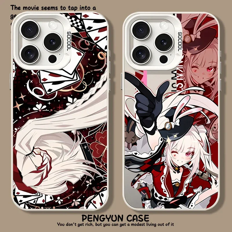Honkai Star Rail Evanescia Sparkle Cartoon Phone Case - Durable Hard IMD Casing