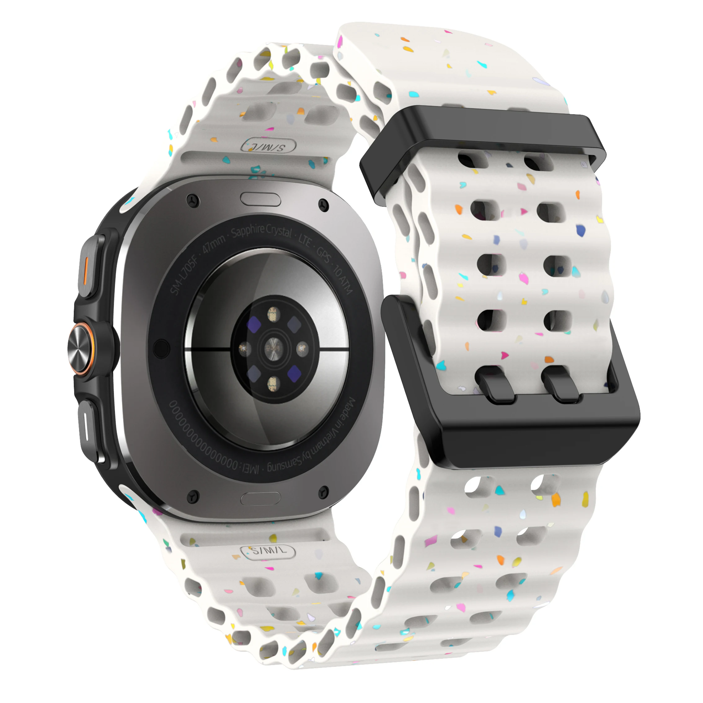 Silicone Sport Strap for Smartwatch - Durable and Comfortable Bracelet Accessory