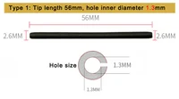 20pcs DT017 New Anti Slip Glasses Temple Tips Accessories Optical Frame Temples Eyeglasses Silicone Temple tip 2