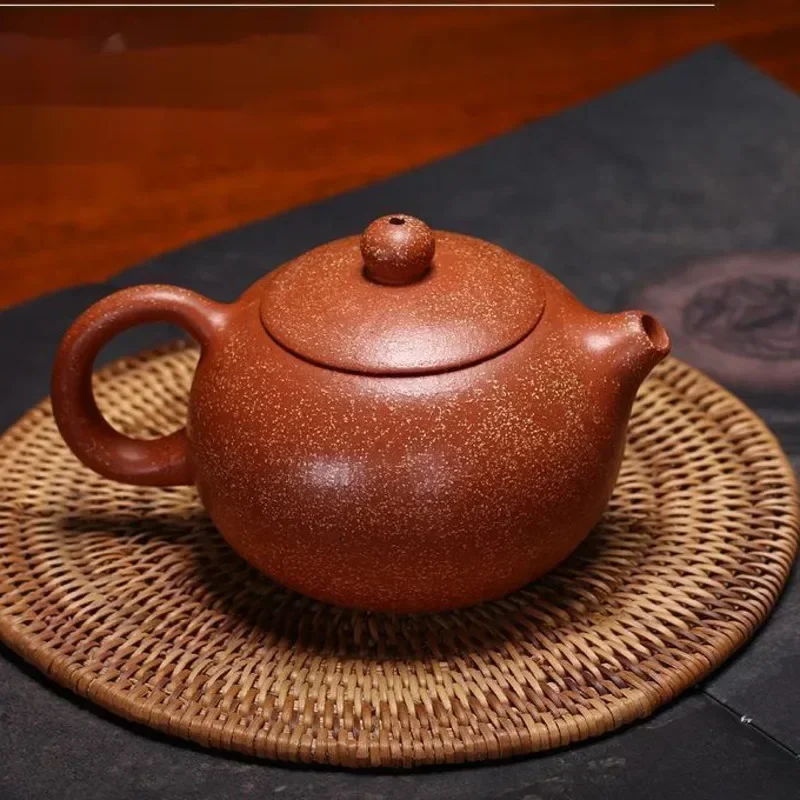 Creative Dragon Blood Sand Shisha Teapot Yixing Pure Hand Handmade Chinese Kongfu Tea Sets 225ml High Quality Home Decora, 1Pc