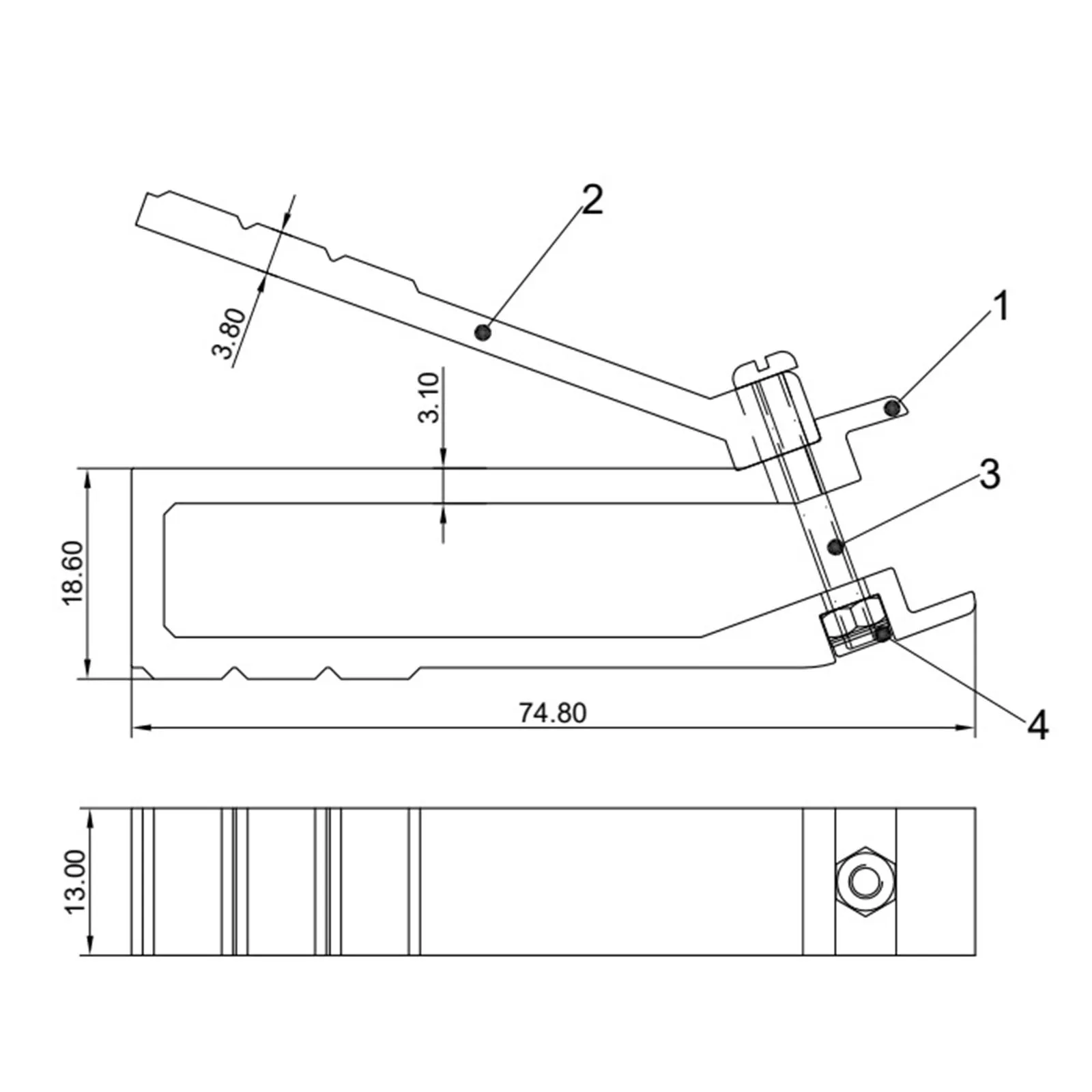Nut Insert Installation/Removal Tool Extraction Tool Server Rack for Computer Server Rack Cage
