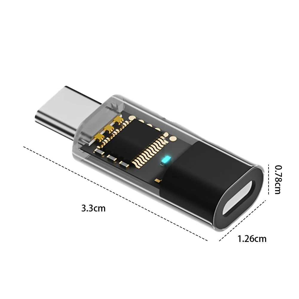 Lightning to Type-C Connector Adapter for Apple Pencil Charging