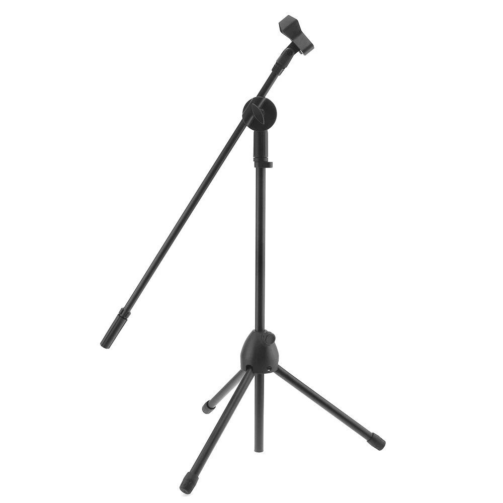 Professional Microphone Holder Swing Boom Floor Metal Stand Mic Stand Adjustable Stage Tripod Microphone Accessories