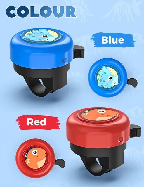 Campanello Per Bici Bambini - Carino E Colorato, Ideale Per Biciclette E Scooter - Foto 5