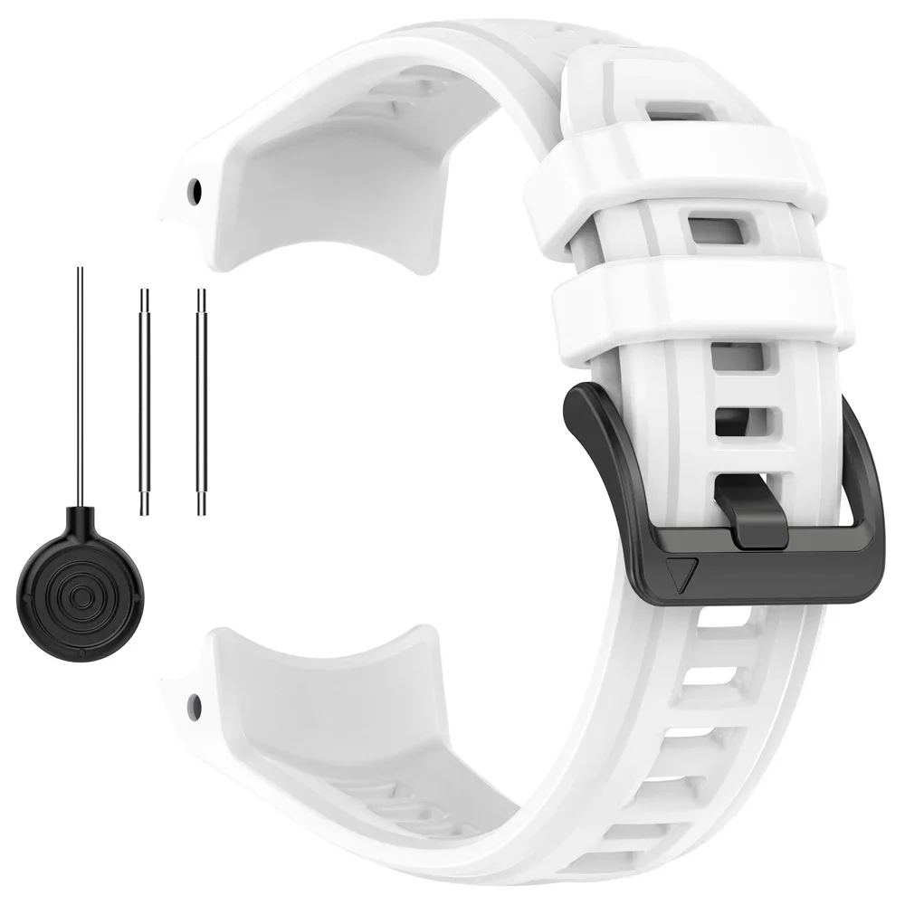 Enhanced Silicone Strap for Garmin Instinct - QuickFit Adjustable Band
