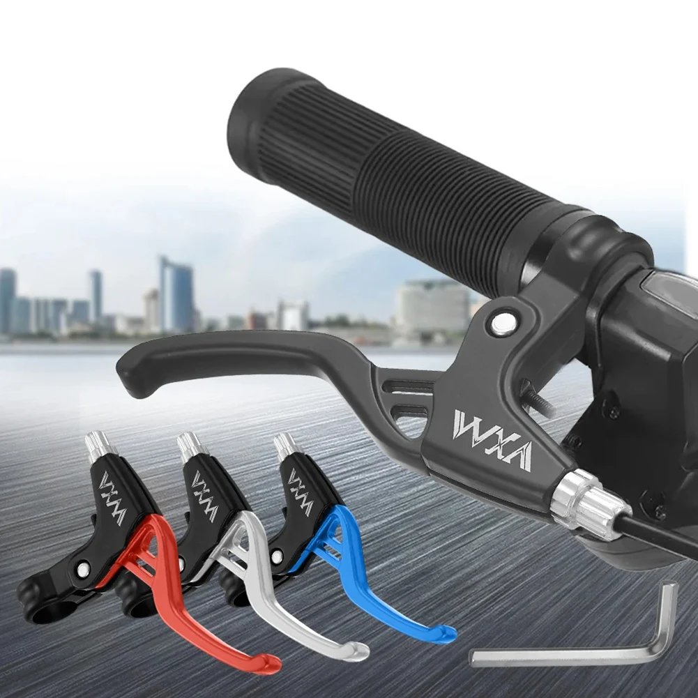 

1 Pair Ultralight Bicycle Brake Lever Aluminum Alloy Bicycle Brake Handle Replacement for Mountain Road Bike Cycling Accessories