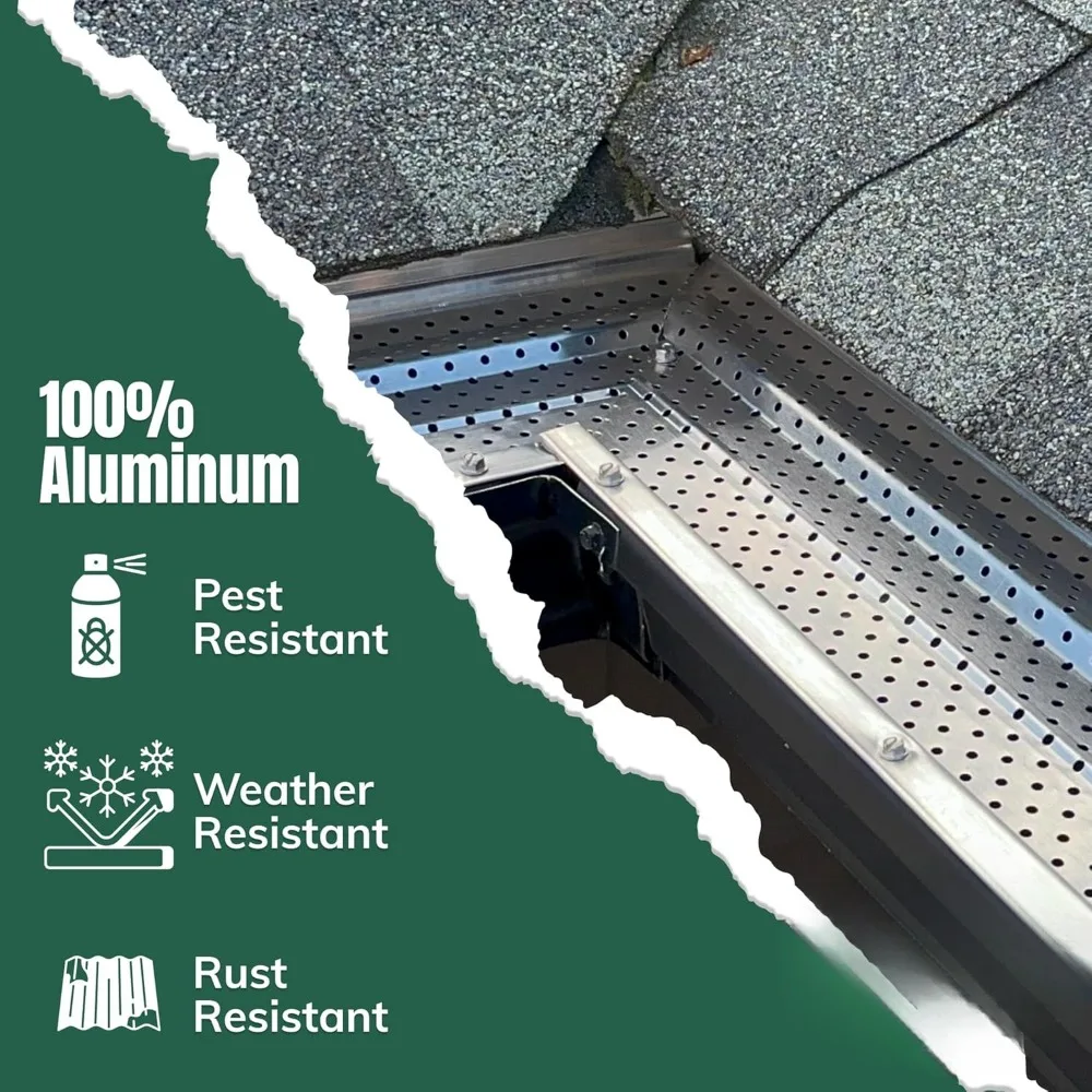 Guard Gutter Guards-Aluminum 5" (200 Feet, Mill Finish) Guard