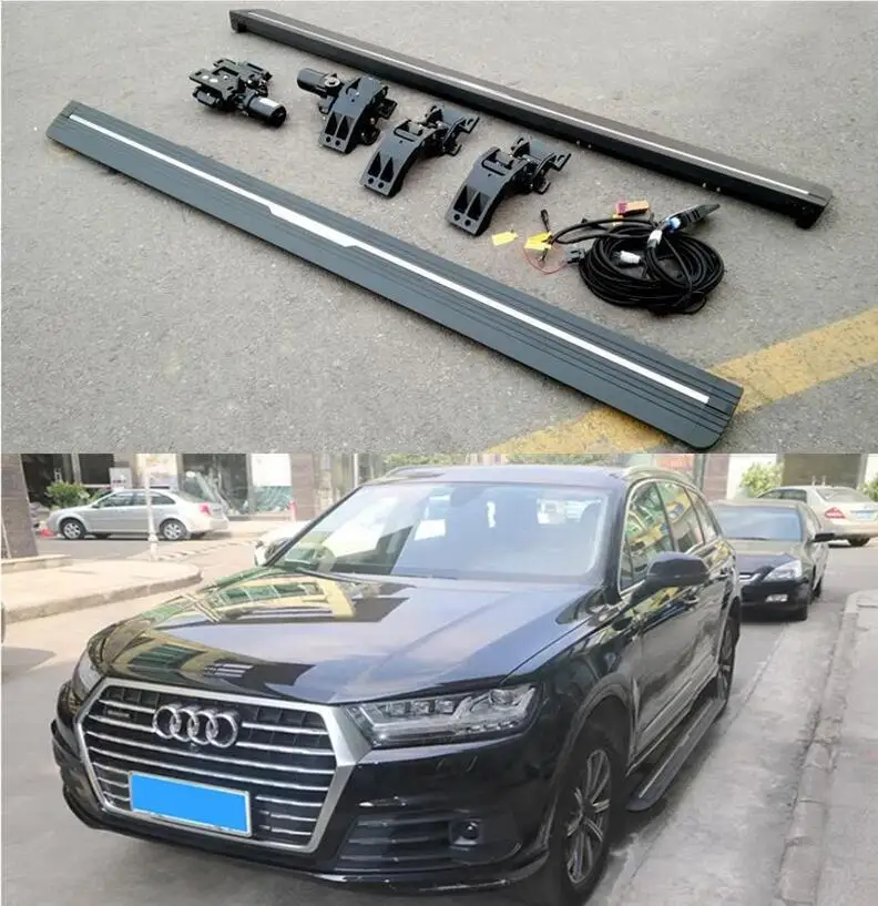 

High Quality For Audi q7 sq7 2016-2023 Electric Motor Pedal Running Board Side Step Bar Nerf