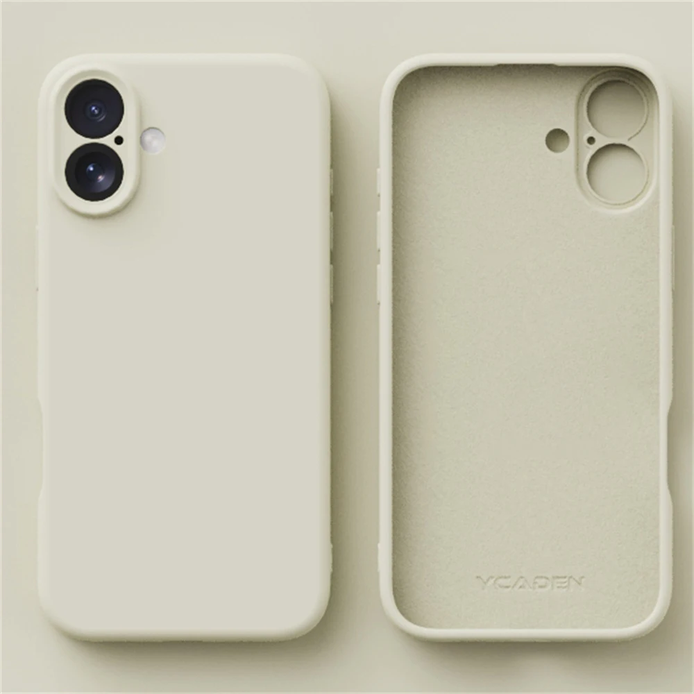 Premium Liquid Silicone Shockproof Phone Case - Soft TPU Cover & Accessories