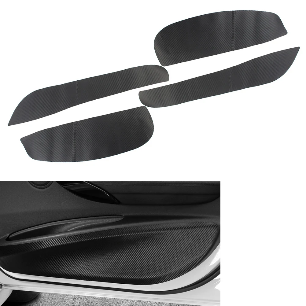 

4 Pcs Car Door Anti Kick Pad Protection Trim Cover For BMW E90 3 Series 2005 2006 2007 2008 2009 2010 2011 2012
