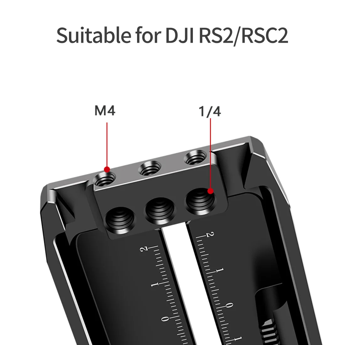 Quick Release Mount Handle Grip for Ronin SC S Gimbal Monitor Bracket 1/4'' Exte