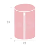 Pink Mesh Laundry Bag Home Protection Organizer Net Dirty Clothing Laundry Basket for Washing Machines Mesh Underwear Bra Bag 6