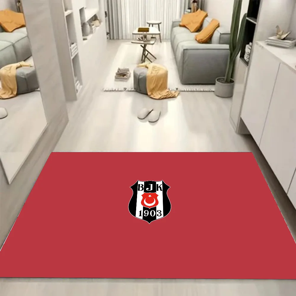 1pc Fashion Besiktas BJK Bathroom Absorbent Mats Anti-Slip Mats Home Decor Supplies Carpets Home Kitchen Floor Mats 2