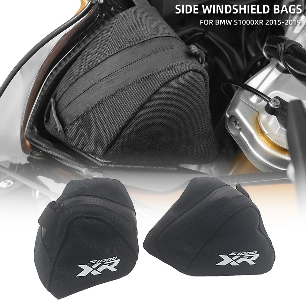 

Motorcycles Storage Bag Waterproof Fairing Frame Bags Side Windshield Package Cockpit Bags For BMW S1000XR S 1000 XR 2015-2019
