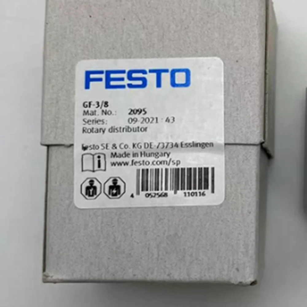 

NEW FESTO GF-3/8 2095 Rotary дистрибьютор