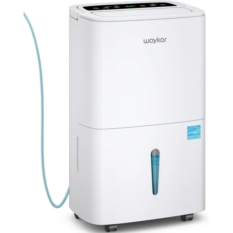 

Waykar 150 Pints Energy Star Dehumidifier with Pump for Spaces up to 7,000 Sq. Ft at Commercial and Industrial Large Room, Wareh
