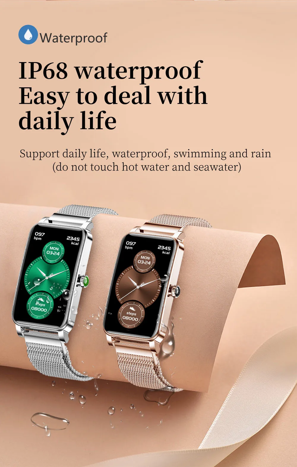 ZX19 Smart Watch New Fashion Watch Sports Fitness Tracker