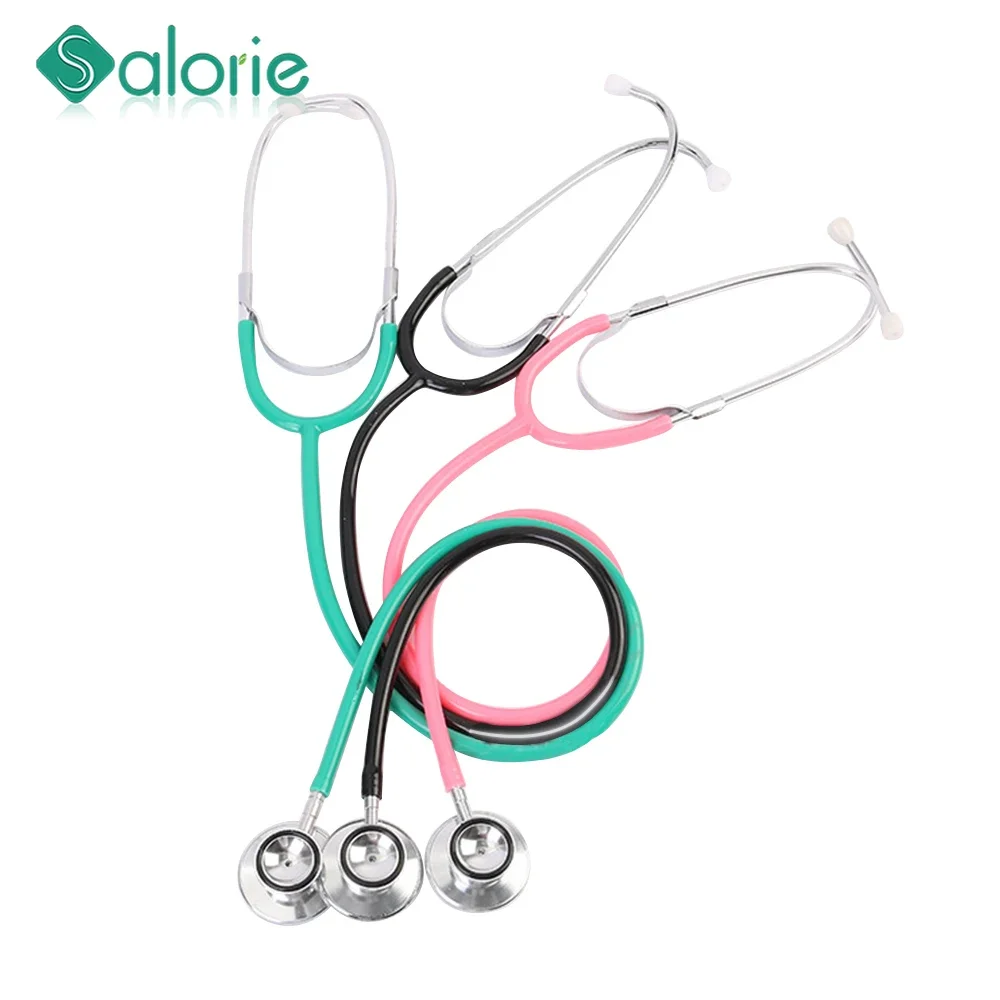 Double Sided Medical Cardiology Doctor Stethoscope Professional Medical Heart Stethoscope Nurse Student Equipment Device