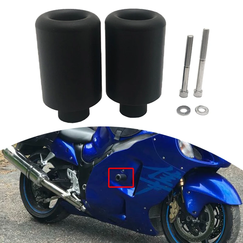 

Слайдеры рамы для Suzuki Hayabusa GSXR1300, защита от падения, защита двигателя GSX1300R GSX 1300R 1999-2007 2004 2005 2006