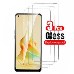 Premium Tempered Glass Screen Protector - 3 Pack, 10H Hardness, Anti - Scratch Protective Film for Reno8 T 4G (Transparent)