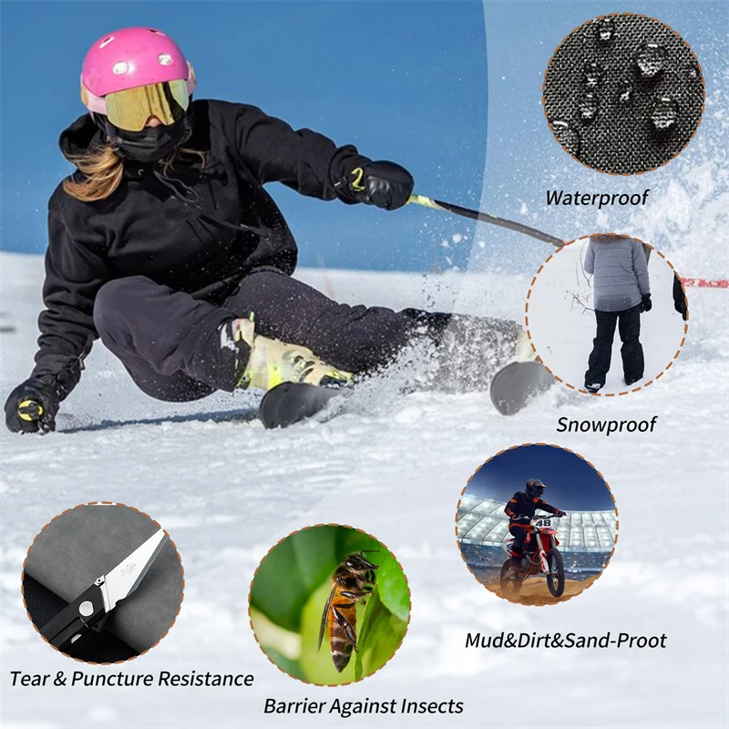 1 Pair Trimmer Brush Leg Gaiters Snake Bite Protection for Lower Legs Adjustable Boots Cover Legging Gaiter for Outdoor Hiking leg gaiters