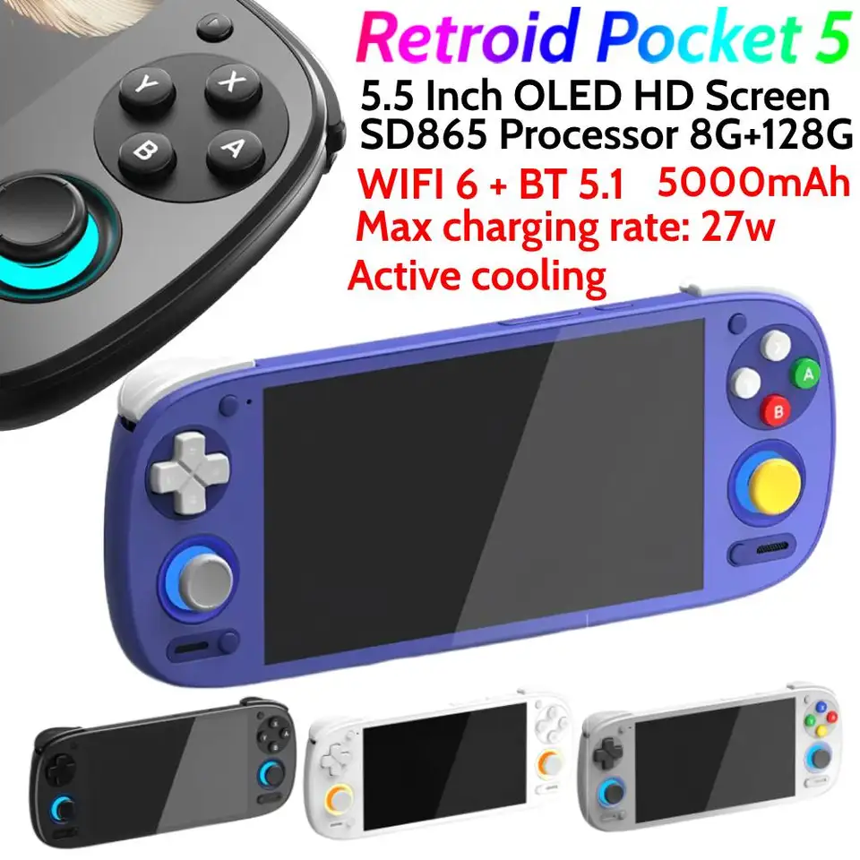その他 Retroid Pocket 5 中華ゲーム機「Retroid Pocket 5」販売開始│とんちき録
