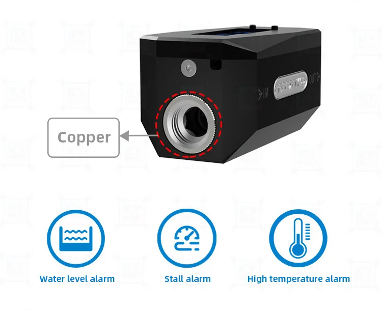 FREEZEMOD-Water Cooler System Monitor, LCD Alarme De
