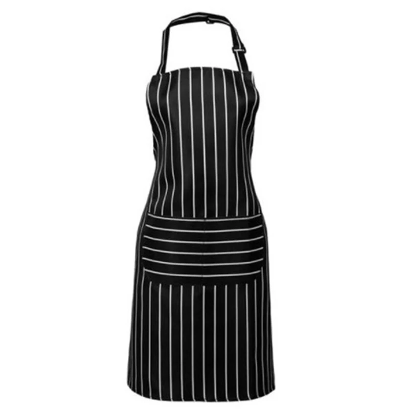 

Фартуки, с 1 карманом и фотоэлементами, Сервировочные белые полоски