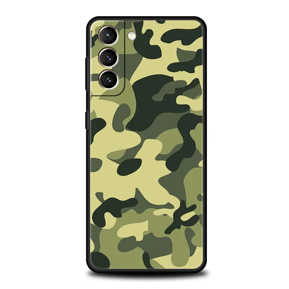 Camouflage Camo Military Army Soft Silicone Phone Case